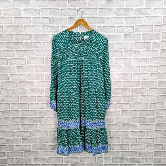 Trovata Bird of Paradis Women's Abigail Short Dress in Floral Heirloom size L - Picture 5 of 9